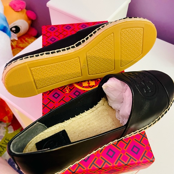 🔥NWT Tory Burch Benton Napa Espradille leather size 7🔥 - Picture 4 of 4